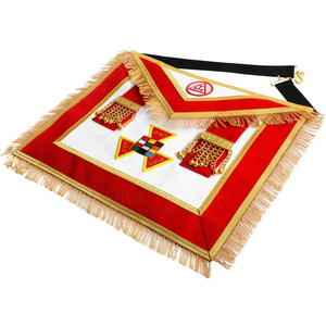 Delantales masónicos hechos a mano de alta calidad, delantal masónico de cuero, delantales ceremoniales para logia y maestro masón - Product Image 2