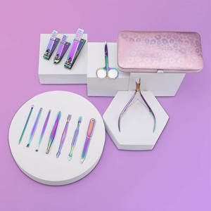 Juego de manicura y pedicura de color sólido, alta calidad, larga duración, para viaje, herramientas de pedicura, calidad de salón, en venta. - Product Image 2