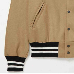 Blouson universitaire en gros, vestes personnalisées pour hommes, streetwear, mode universitaire, blouson de baseball, blouson bomber pour hommes - Product Image 5