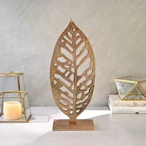 Art Metal Sculpture Modern Art Figurine <b>Decorative</b> Showpiece Home Living Room <b>Table</b> <b>Decor</b> - Product Image 6
