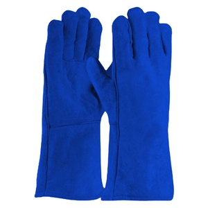 Gants de soudage en cuir de vachette de qualité supérieure, résistants et protecteurs pour les mains, gants de sécurité en cuir pour soudeurs - Product Image 2