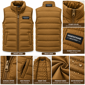 Chaleco Acolchado Personalizado para Hombre, Diseño Moderno, Ligero, Transpirable, para Invierno - Product Image 4