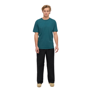 Camiseta de Manga Corta con Cuello Redondo para Hombre, Corte Recto Regular, Jersey Estándar, Fabricante de Ropa al por Mayor, Personalizable OEM - Product Image 1