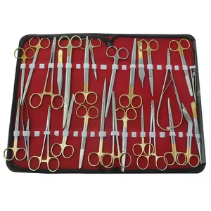 Kit d'Instruments Chirurgicaux 36 Pièces en Acier Inoxydable, Ciseaux TC, Pinces, Instruments d'Opération de Précision - Product Image 1