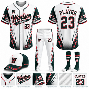 Conjunto de Uniforme de Béisbol Personalizado, Impresión por Sublimación, Hecho de Poliéster, Unisex, de Secado Rápido, Talla Grande, Kit de Uniforme de Softbol - Product Image 3