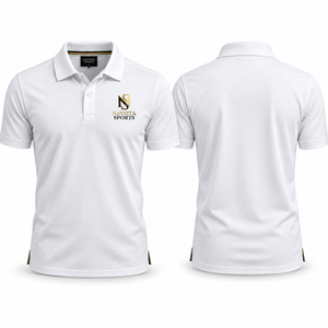 Polo de golf pour homme en polyester personnalisé de haute qualité, grande taille, facile à porter, manches courtes, séchage rapide, vente chaude, fabriqué au Pakistan - Product Image 2