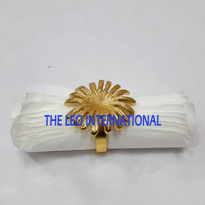 Anneaux de serviette en bois très demandés avec motifs élégants de couleur naturelle, designs promotionnels, décoration de table à manger - Product Image 5