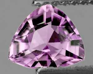 Kunzita Rosa Natural, Creada en Laboratorio, Certificada por IGI, Gema Suelta, Corte Trillón, Piedra de Alta Calidad para Joyería, Venta al Por Mayor - Product Image 1