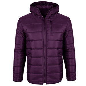 Nueva Chaqueta Acolchada Negra Personalizada para Hombre, Chaquetas Acolchadas de Invierno para Hombre, Nuevo Estilo - Product Image 4