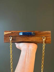 Nuevo Bolso de Mano de Madera para Mujer al por Mayor con Cierre de Latón Personalizado, Bolso de Mano de Alta Calidad - Product Image 5