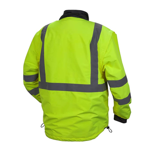 Chaqueta Reflectante de Alta Visibilidad OEM, Ropa de Seguridad Reflectante, Ropa de Trabajo, Chaqueta de Seguridad para Guardias de Seguridad, Chaqueta de Seguridad para Invierno, Chaqueta de Seguridad para la Construcción - Product Image 2
