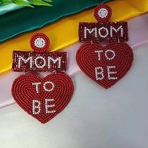 Nuevos pendientes colgantes hechos a mano con bordado y cuentas para bodas, fiestas, regalos festivos, accesorio personalizado para la oreja, tipo aro o puzo. - Product Image 3