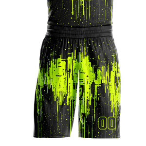 Uniforme de basketball sans manches personnalisé de haute qualité, col en V, imprimé, respirant, grande taille, logo personnalisé, séchage rapide, 100% coton - Product Image 4