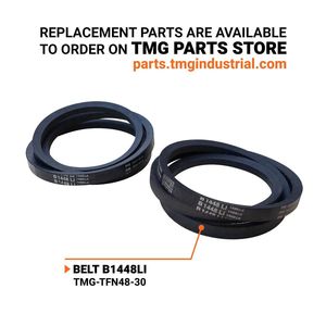 Falciatrice a 48 Piedi per Trattori Compatti da 18-30 CV con Albero di Trasmissione PTO Incluso per Taglio Erba, Trainabile con Attacco a 3 Punti TMG TFN48 - Product Image 6
