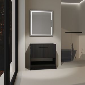 Mobile bagno freestanding da 36 pollici con 2 ante in compensato (lavello escluso) - Product Image 4