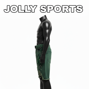 Shorts homme en denim coton épais, style déchiré et usé, broderie logo personnalisée, streetwear, délavage acide - Product Image 2