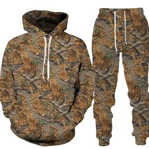 Ensemble de survêtements d'hiver pour hommes personnalisés OEM, 100% polyester, légers, sublimation, vêtements d'entraînement - Product Image 2