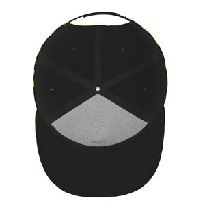 Gorra Snapback con Estampado de Plátano, Negra y Amarilla, Diseño de Frutas, 6 Paneles, Ajustable, Unisex, Estilo Urbano, de Algodón - Product Image 5