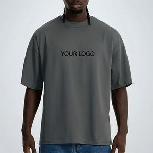 เสื้อยืดสไตล์วินเทจสำหรับผู้ชาย แบบสั่งทำพร้อมลายกราฟิก สำหรับแบรนด์สตรีทแวร์ เสื้อยืดเปล่า จัดส่งรวดเร็ว - Product Image 4