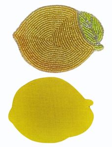 Buddhist Style Handmade Embroidered Seed <b>Beads</b> <b>Coaster</b> with Custom Color and Unique Decorative Design - Product Image 2