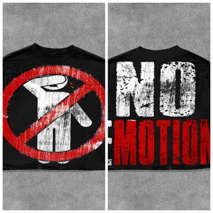 เสื้อยืดครอปแบบยูนิเซ็กซ์ พิมพ์ลายกราฟิก สตรีทแวร์ ฮิปฮอป แขนสั้น คอกลม ผลิตจากผ้าฝ้าย 100% รับผลิตตามแบบ (OEM) ขายส่งจากโรงงาน - Product Image 3