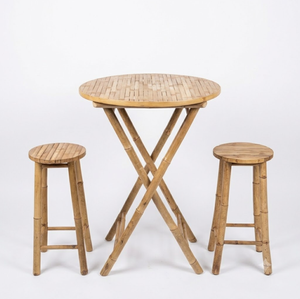 Ensemble de chaises de jardin en bambou au meilleur prix de gros avec table, décoration de jardin extérieure, chaise en bambou, mobilier en bambou bohème, fabriqué au Vietnam - Product Image 4