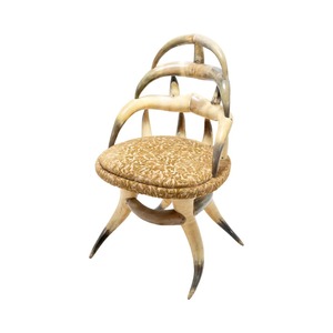 Fauteuil rustique moderne en corne de buffle, meubles de bistrot faits à la main, salon, NEHA ENTERPRISES, prix bas - Product Image 2