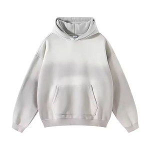 Sudadera con Capucha con Efecto Ácido, Fabricante OEM Personalizado, Sudadera de Felpa de Algodón para Marcas, Minoristas, Distribuidores, Pedidos al por Mayor - Product Image 1