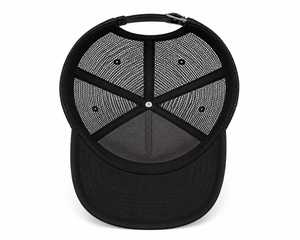 Custom Embroidered Black Mesh Trucker <b>Cap</b> with 3D 6 Panel Black Trucker <b>Hat</b> Summer Wear Trucker <b>Cap</b> for Sports and Casual Wear - Product Image 5