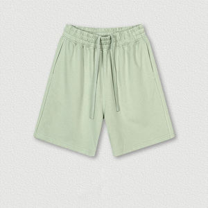 Customized 100% <b>Polyester</b> Breathable Solid Front Logo Men's High Quality Unisex Sports Summer <b>Shorts</b> - Product Image 1