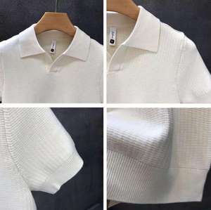 Camiseta de Manga Corta para Hombre, Personalizable, 100% Poliéster, 220g, Transpirable, Antiarrugas, de Secado Rápido, Tejido Trenzado, para la Parte Delantera de la Camisa - Product Image 3