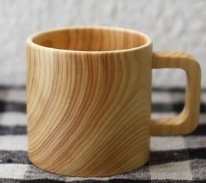 Premium Wooden Coffee Mug Handmade Solid Wood Cup Natural Finish Rustic Style Eco Friendly Drinking Mug - Product Image 4