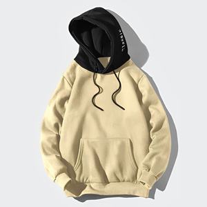 Unisex Custom Embroidered Autumn/Winter <b>Hoodie</b> Factory Wholesale 100% Cotton Polyester Fleece 300g <b>Thick</b> Blank Hoodies <b>Men</b> - Product Image 3