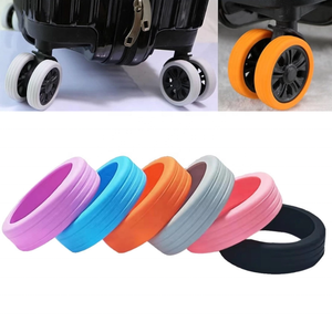 Maleta Ruedas Silent Protector Compartimento Rueda Cubierta de protección A prueba de golpes Llevar Maleta Cubiertas protectoras de ruedas - Product Image 4