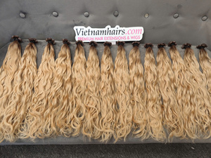 วิกผมแท้แบบเส้นถักไร้รอยต่อเส้นบางดึงสองครั้งไม่พันกันขายส่ง - Product Image 6