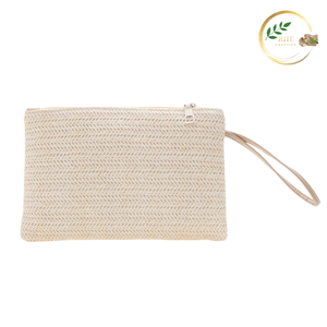 Premium Designer Jute Ladies Purse Eco Friendly Sustainable Fashion Handbag - Product Image 2