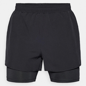 Shorts de sport respirants à double couche avec logo personnalisé, pour la course à pied et l'entraînement en salle de sport, fabricant premium - Product Image 1