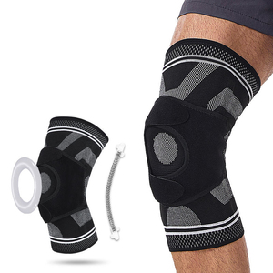 Custom Knee Sleeve with Elastic <b>Compression</b> Thick Sponge Padding for Yoga Wrestling Gymnastics Dance-for <b>Spring</b> Exercise - Product Image 4
