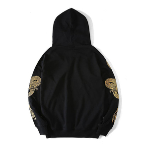 Sudaderas con Capucha de Forro Polar para Hombre, de Manga Larga, con Cierre y Bolsillos, 100% Algodón, Color Personalizado, Logotipo Personalizado, Alta Calidad, Superventas - Product Image 1