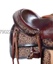 Selle Western Barrel billycook de qualité supérieure nouveau design disponible à bas prix produits de course de chevaux d'Inde - Product Image 2