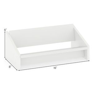 Piccola Libreria da Scrivania in Legno, Organizzatore Inclinabile per Libri e Riviste - Product Image 4