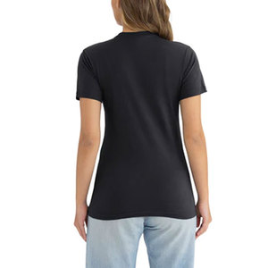 เสื้อยืดคอกลมแขนสั้นทรงพอดีตัว รุ่น Black Color Next Level 6010 สำหรับผู้ชาย ผ้าผสมสามชนิด พรีเมียม คัสตอมได้ สไตล์ลำลอง - Product Image 5