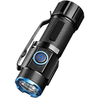 Mini lampe torche LED P50 rechargeable par USB C avec aimant à l'arrière