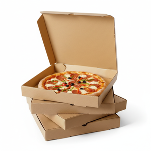 Cajas de Cartón Corrugado Ecológicas con Barnizado, Cajas de Cartón Corrugado Desechables para Envío y Comida para Llevar - Product Image 2