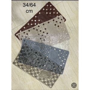 Alfombra de Baño Antideslizante de Poliéster Suave de 34x164 CM, Absorbente, para Uso en el Hogar, Hotel y Baño - Product Image 1