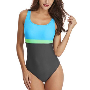 Maillot de bain une pièce pour femmes, séchage rapide, extensible, sans manches, pour la natation, le surf et les centres de villégiature - Product Image 2