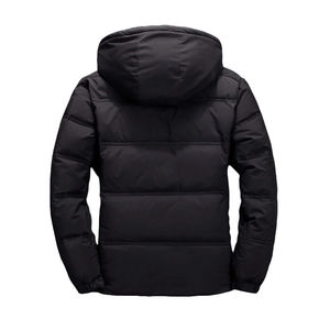 Chaquetas de Invierno para Hombre, Ecológicas, con Calefacción, Casuales, con Capucha, de Poliéster, Acolchadas, Tallas Grandes, con Cierre de Cremallera, Cortavientos - Product Image 3