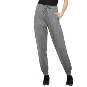 Pantalon de survêtement taille haute ample et respirant 100 % coton de qualité supérieure pour femme, collection hiver, prix abordable - Product Image 1