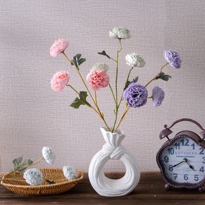 Flores artificiales <span class=keywords><strong>Ranunculus</strong></span> <span class=keywords><strong>Asiaticus</strong></span> de alta calidad al por mayor tallos individuales para centro de mesa de boda decoraciones para el hogar - Product Image 1