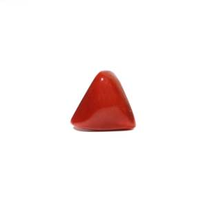 Natural Red Coral Oval Cut Loose Gemstone 7.2 Carat 4x6mm High Quality for Fine Jewelry - Product Image 1